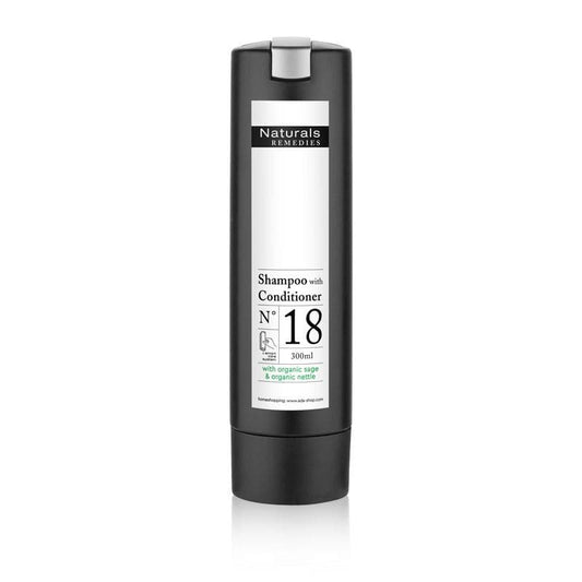 Naturals Remedies Shampooing avec revitalisant Nr. 18 - soin intelligent, 300ml