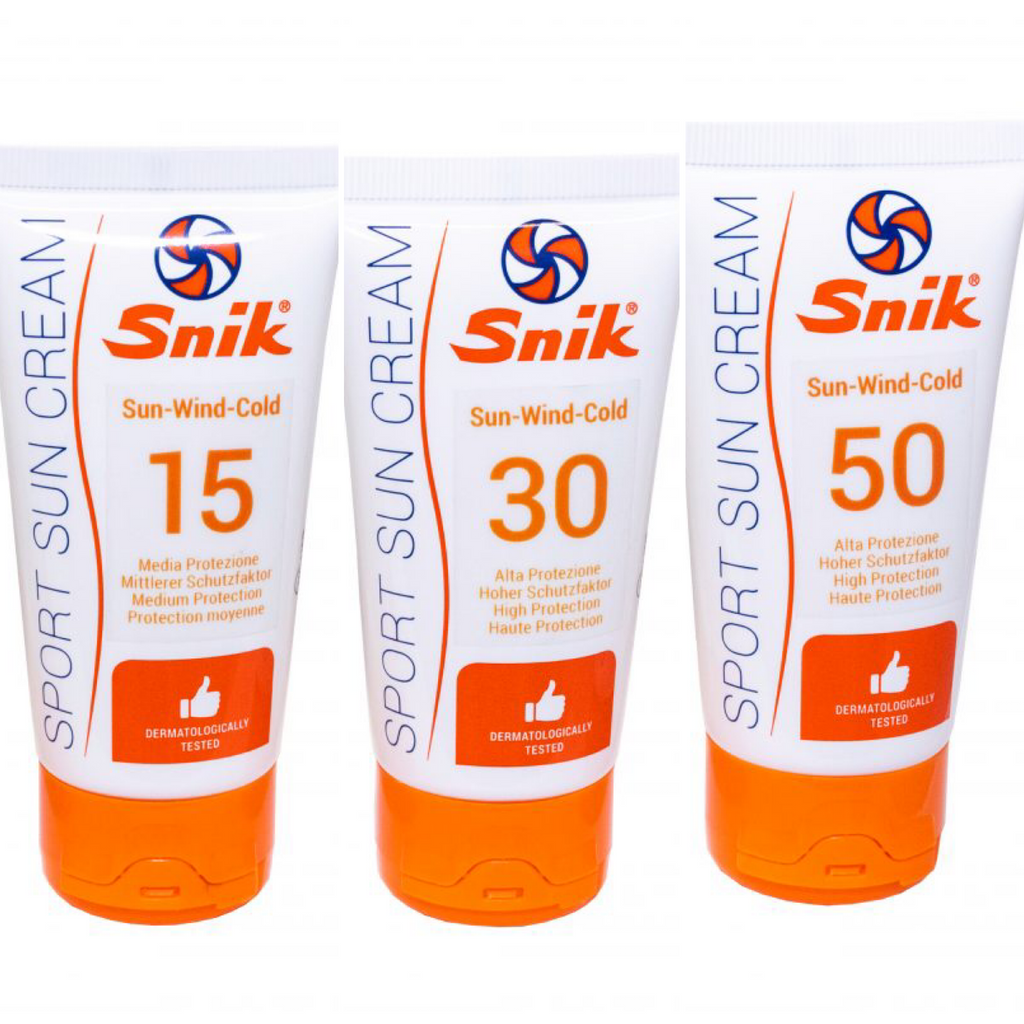 Snik Sport Sonnencreme 50 ml, Lichtschutzfaktor 30, Sonne - Wind - Kälte