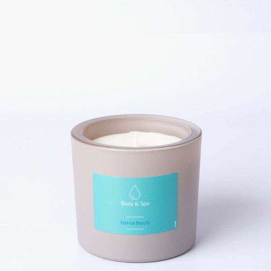 Eternal Beauty Geurkaars brandduur +/- 48 uur.
