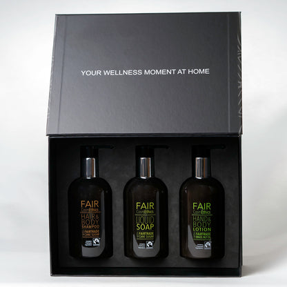 Fair Trade gift set, luxury storage box.